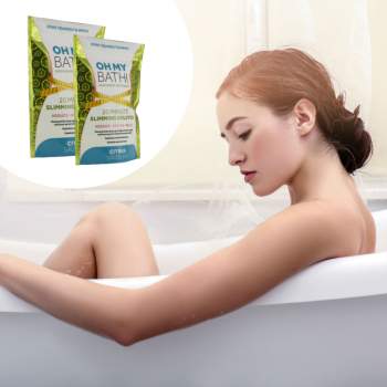 Set 2 pachete Săruri de baie cu efect de slăbire Slimming Bath