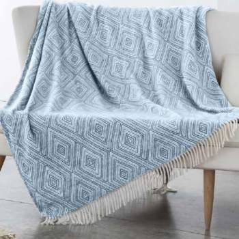 Pătură catifelată, 180x240cm, bleu