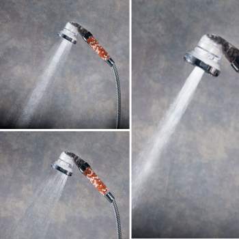Cap de duș cu granule minerale pentru filtrare și presiune apă Ultimate Shower