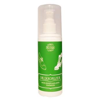 Soluție spray pentru eliminarea mirosurilor din pantofi Deodorizer, Bio Green, 100 ml