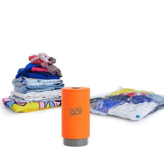 Mini Dispozitiv Vidare Haine Vacpack Go 4 Saci Haine Incluși
